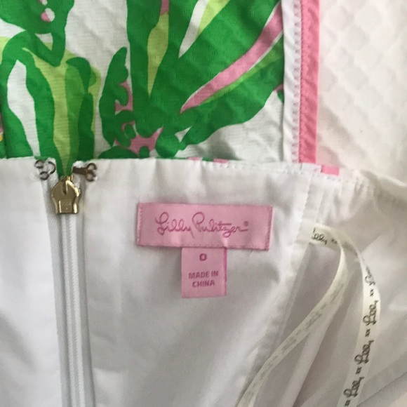 Lilly Pulitzer Angela Strapless Dress - Picture 8 of 8